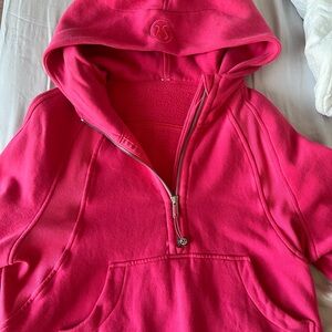 Lululemon hooded scuba, Oversized halfzip